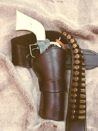 Sixgun leather holster Hi rider